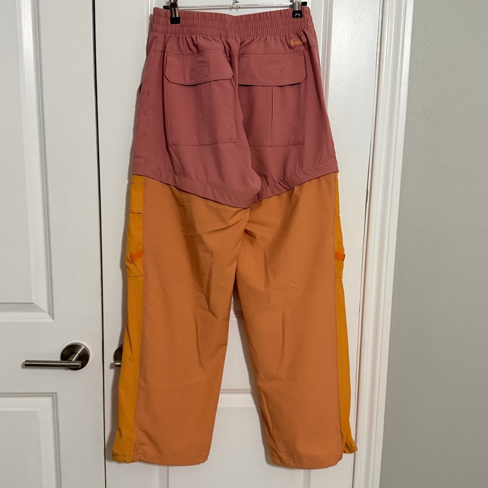 Cotopaxi Losdos Convertible Zip Off Pants Pink Orange Small - rose and apricot - Picture 6 of 10